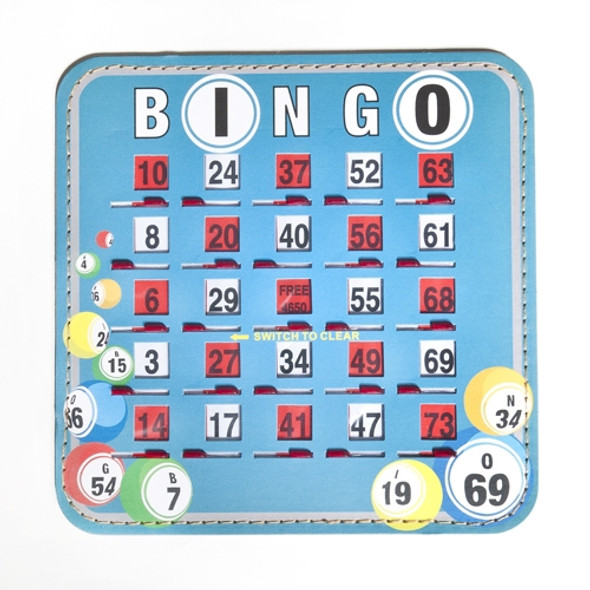 Bingo Shutter Cards - Bingo Ball Design - 10 per pack