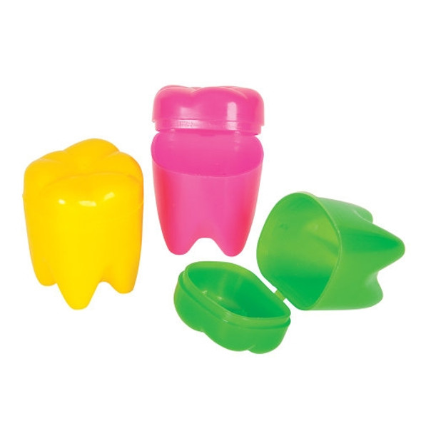 72-Pack Assorted Neon Plastic Tooth Holders 72-Pack Assorted Neon Plastic Tooth Holders