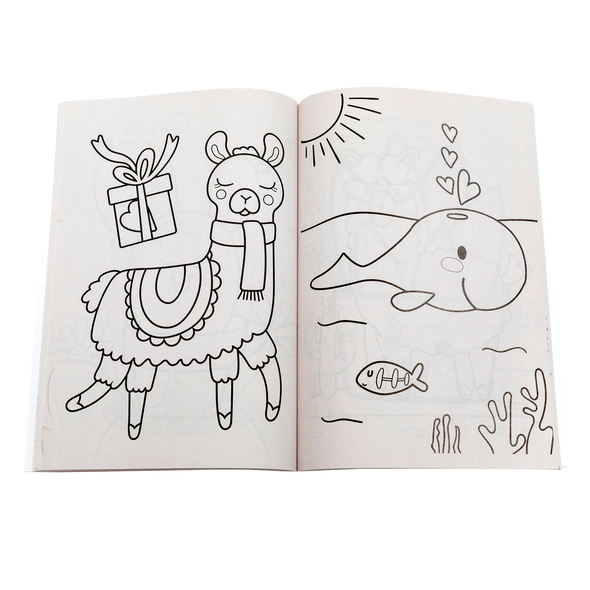 Llama Coloring Books - 2 per pack