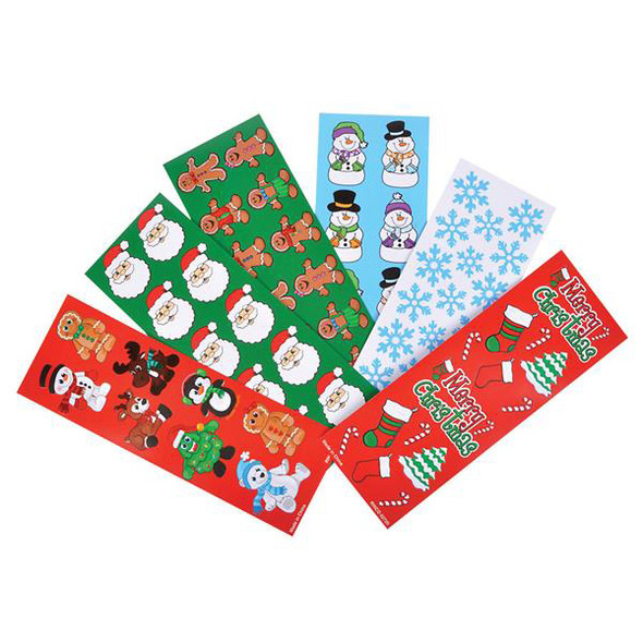 Christmas Sticker Assortment - 100 sheets