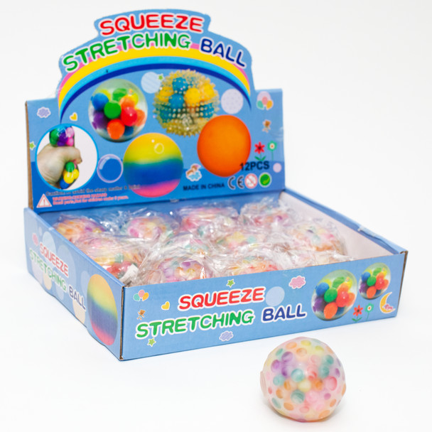 Squeeze Stretch Balls - 12 per pack