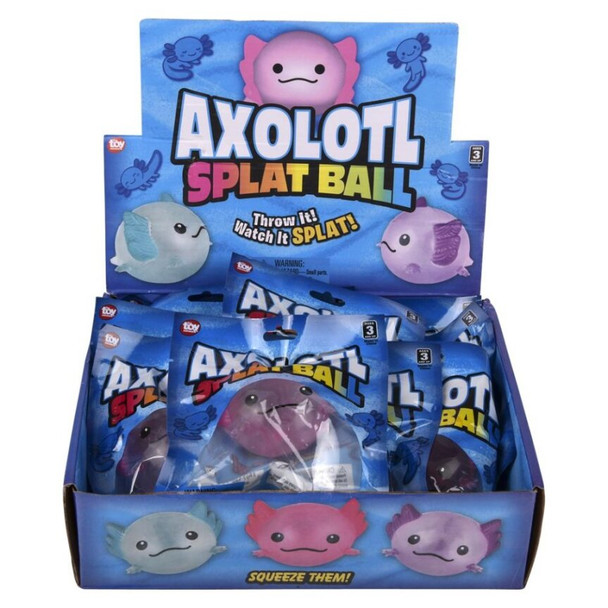 Splat Axolotl - 12 per pack