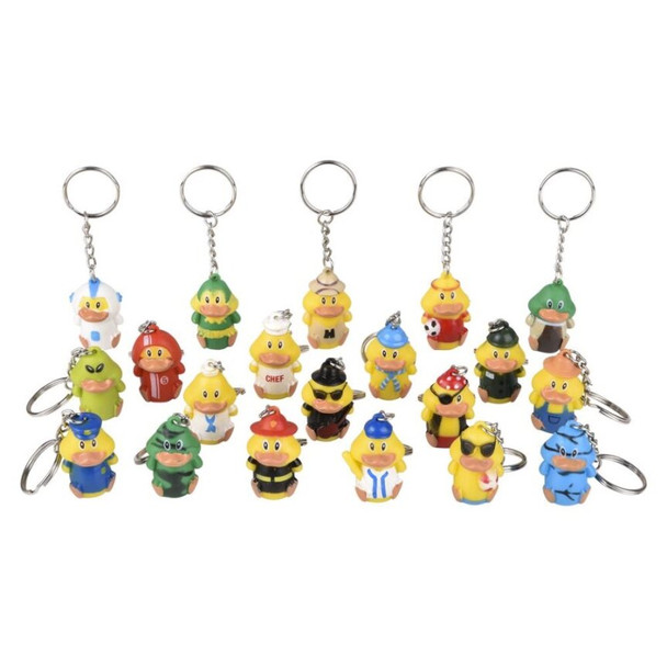 Collectible Ducky Key Chains - 20 per pack