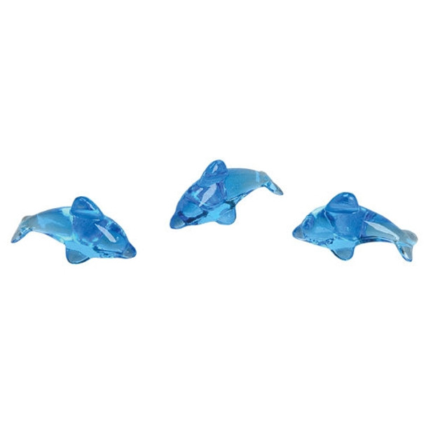 Acrylic Dolphins Value Pack - 12 per pack