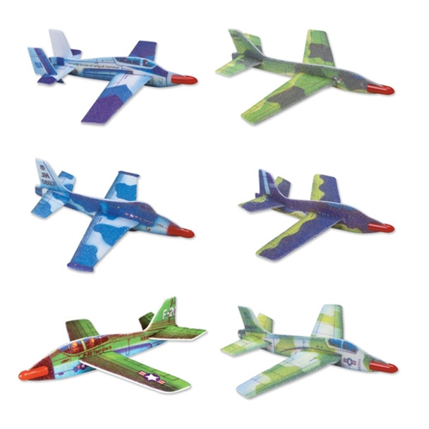 Jet Fighter Gliders - 12 per pack