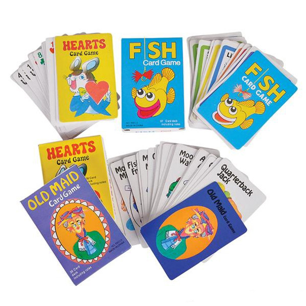 Classic Card Game Assortment - 12 per pack