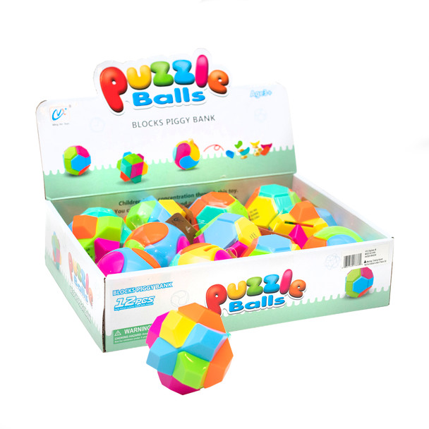 Puzzle Banks - 12 per pack