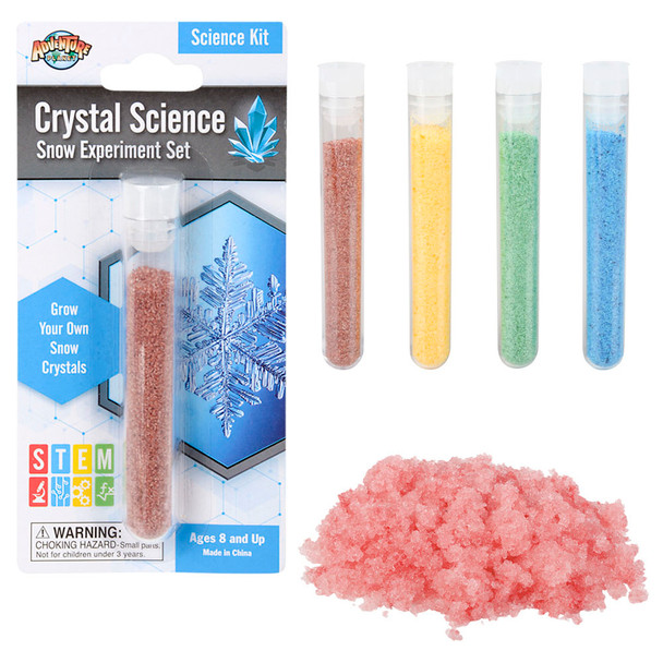 Growing Snow Crystal Test Tubes - 12 per pack