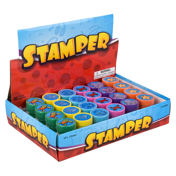 Sea Life Stampers - 24 per pack