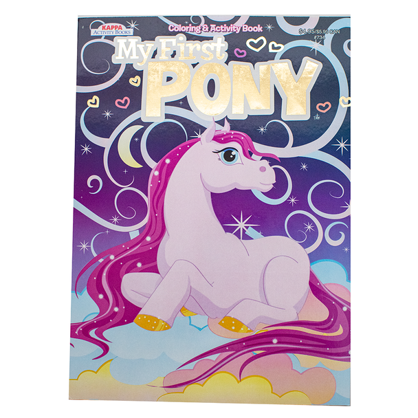My First Pony Activity and Coloring Books  - 2 per pack