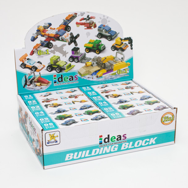 Vehicle Block Assembly Set - 12 per pack