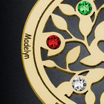 Tranquility Gold Tree of Life Personalized Necklace Tranquility Gold Tree of Life Personalized Necklace