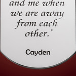 Silver Keep Watch Dog Tag Necklace Silver Keep Watch Dog Tag Necklace