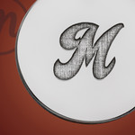 Silver Round Letter Initial Necklace