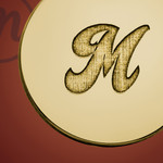 Letter Round Gold Initial Necklace Letter Round Gold Initial Necklace