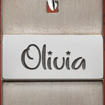 Silver Hope Personalized Name Necklace Silver Hope Personalized Name Necklace