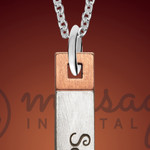 Copper Radiance Name Bar Necklace Copper Radiance Name Bar Necklace