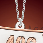 Copper Area Code State Necklaces Copper Area Code State Necklaces