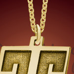 Gold Numbered Sports Jewelry Charm Gold Numbered Sports Jewelry Charm