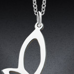 Dragonfly Silver Birthstone Personalized Necklace Dragonfly Silver Birthstone Personalized Necklace