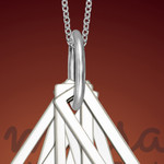 Silver Birthstone Family Kindred Name Bar Necklace Silver Birthstone Family Kindred Name Bar Necklace