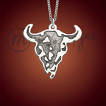 Silver Rustler Personalized Necklace Silver Rustler Personalized Necklace