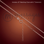 Rose Gold Monogrammed Circled Personalized Necklace Rose Gold Monogrammed Circled Personalized Necklace