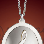 Silver Pearled Music Note Necklace With Name Silver Pearled Music Note Necklace With Name