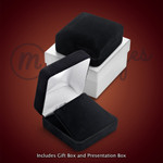 Morgan Black Cerakote Silver Dollar Thin Band Handcrafted Ring