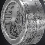 Lincoln Commemorative Proof Silver Handcrafted Ring
