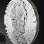 Lincoln Commemorative Proof Gold Plated Handcrafted Ring