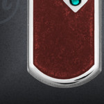 Customized Dog Tag Necklace With Birthstones