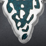 Custom Men's CMR Rustler Football Number Necklace Custom Men's CMR Rustler Football Number Necklace