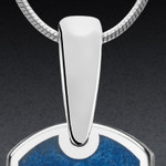 Engravable Dog Tag Necklace With Birthstones - Sterling Silver Engravable Dog Tag Necklace With Birthstones - Sterling Silver