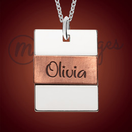 Silver Joy Personalized Name Necklace Silver Joy Personalized Name Necklace