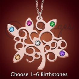Rose Gold Tree Of Life Necklace Rose Gold Tree Of Life Necklace