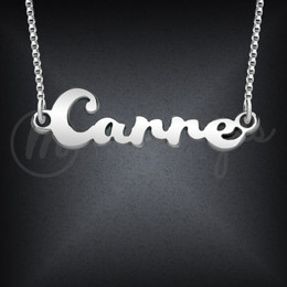 Personalized Women's Sterling Silver Name Necklace Personalized Women's Sterling Silver Name Necklace