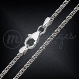 Men's Silver Premium Curb Chains Men's Silver Premium Curb Chains