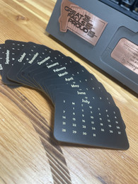 Metal Calendar Refills