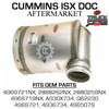 2880259NX Cummins ISX Diesel Oxidation Catalyst 58820