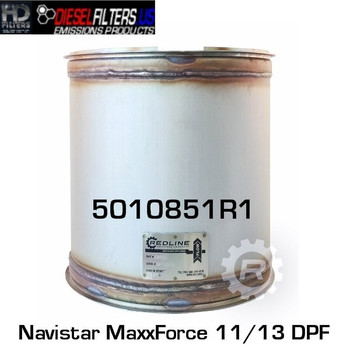 5010851R1 Navistar MaxxForce 11/13 DPF (RED 52955)