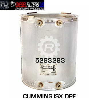 5283283 Cummins ISX DPF (RED 52984)