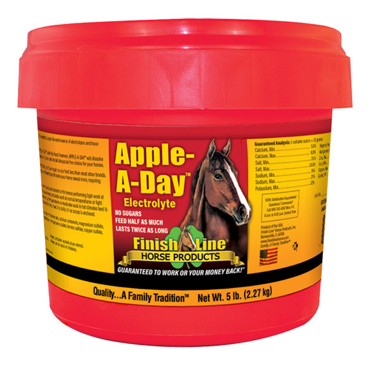 Apple-A-Day™ Electrolyte Powder- 5 lbs