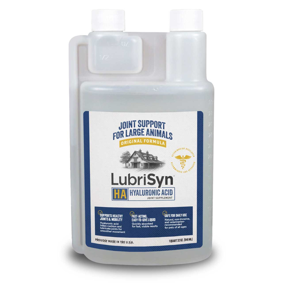 LubriSyn® HA Joint Care Original Large Animal 32 oz