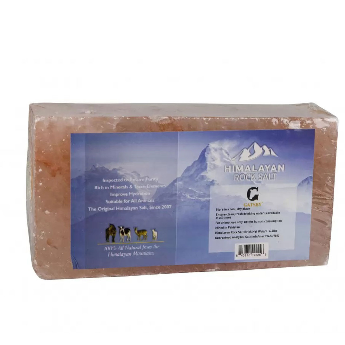 Himalayan Rock Salt Brick - 4 lb Himalayan Rock Salt Brick - 4 lb