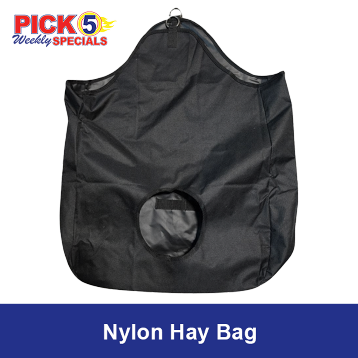 Nylon Hay Bag.  On Sale 2/15 - 2/28/26.