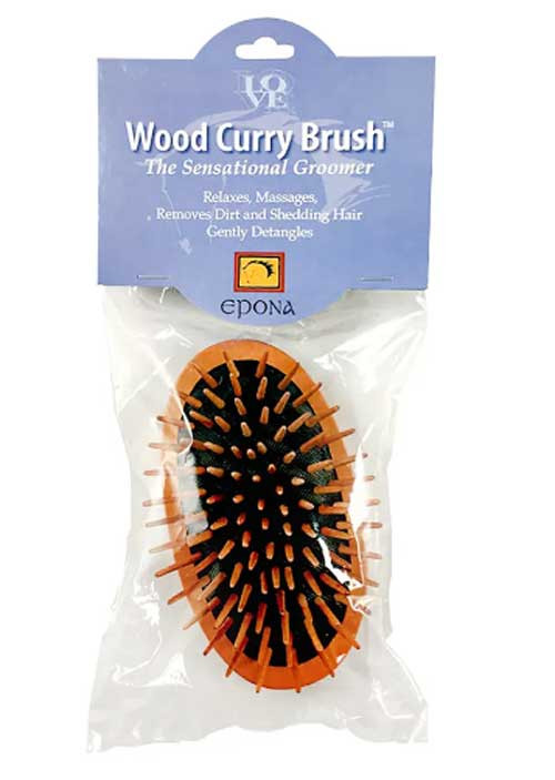 Epona Wood Curry Brush
