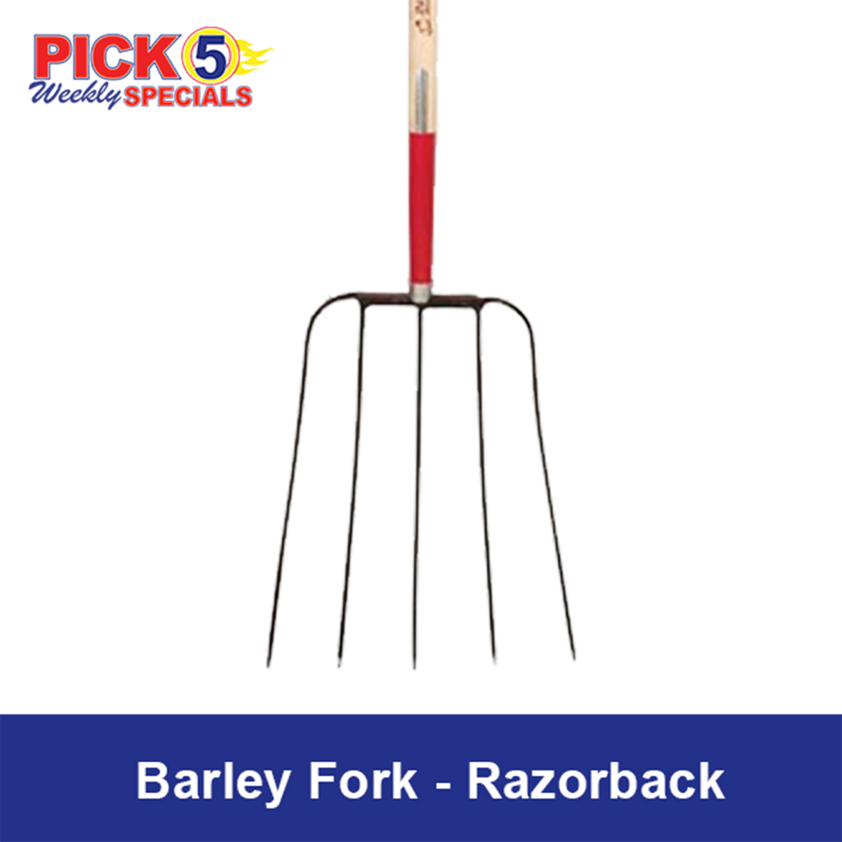 Barley Fork (Pitch Fork) - Razorback.  On Sale 2/15 - 2/28/26.