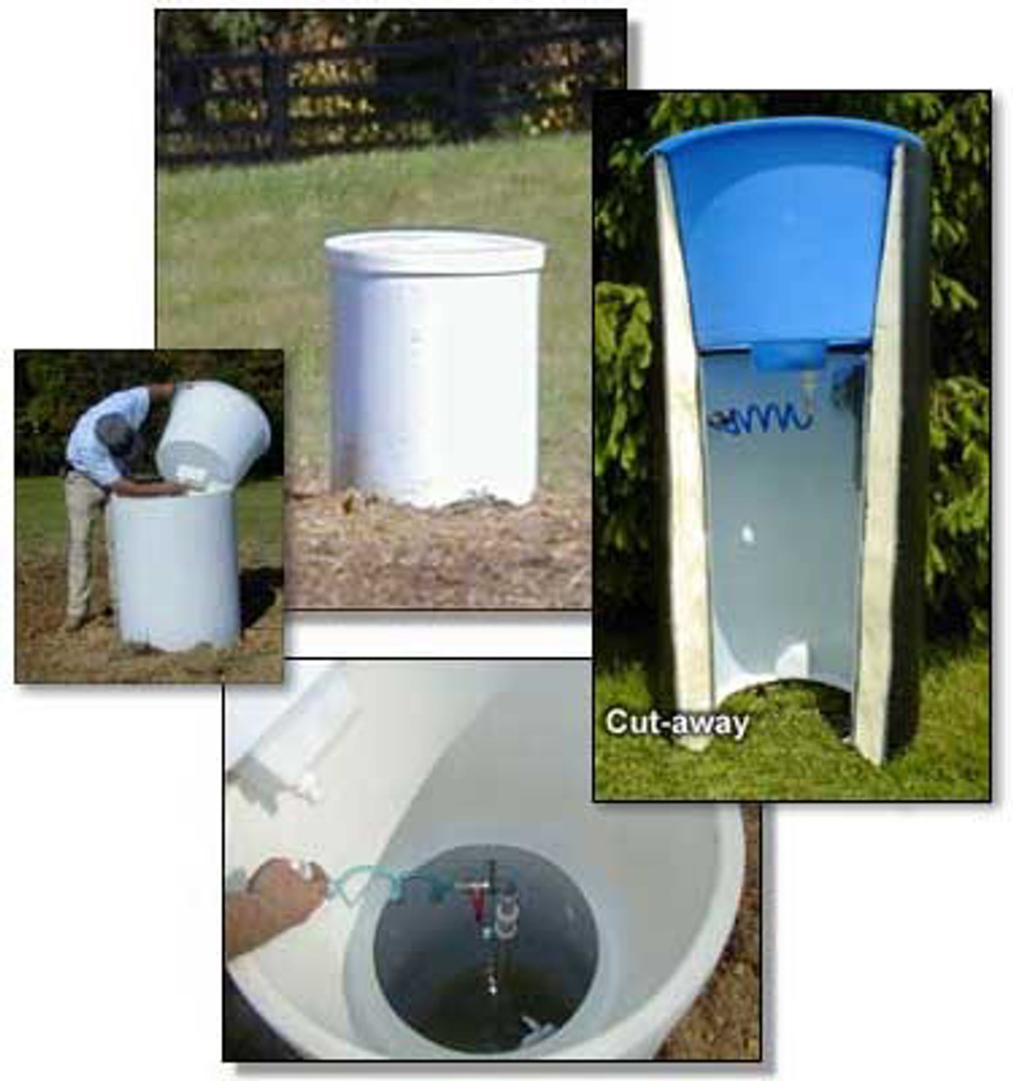Varnan Double Wall Waterer - 24" - Black - No Heat