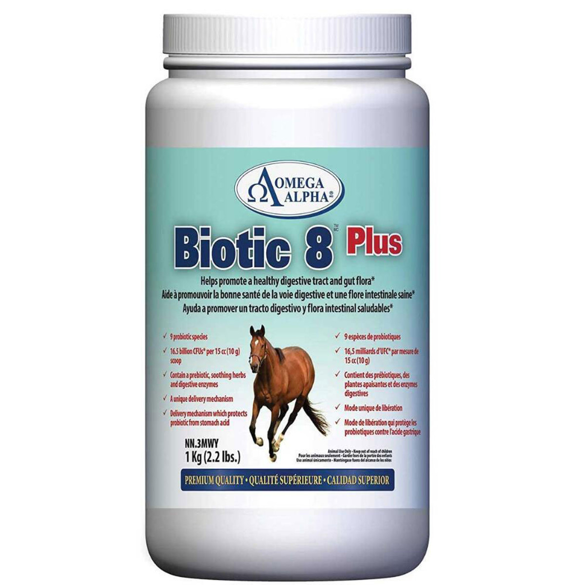 Omega Alpha® Biotic 8™ Plus - 2.2 lb